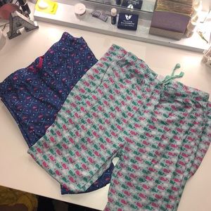 Bundle: two vineyard vines pajama pants